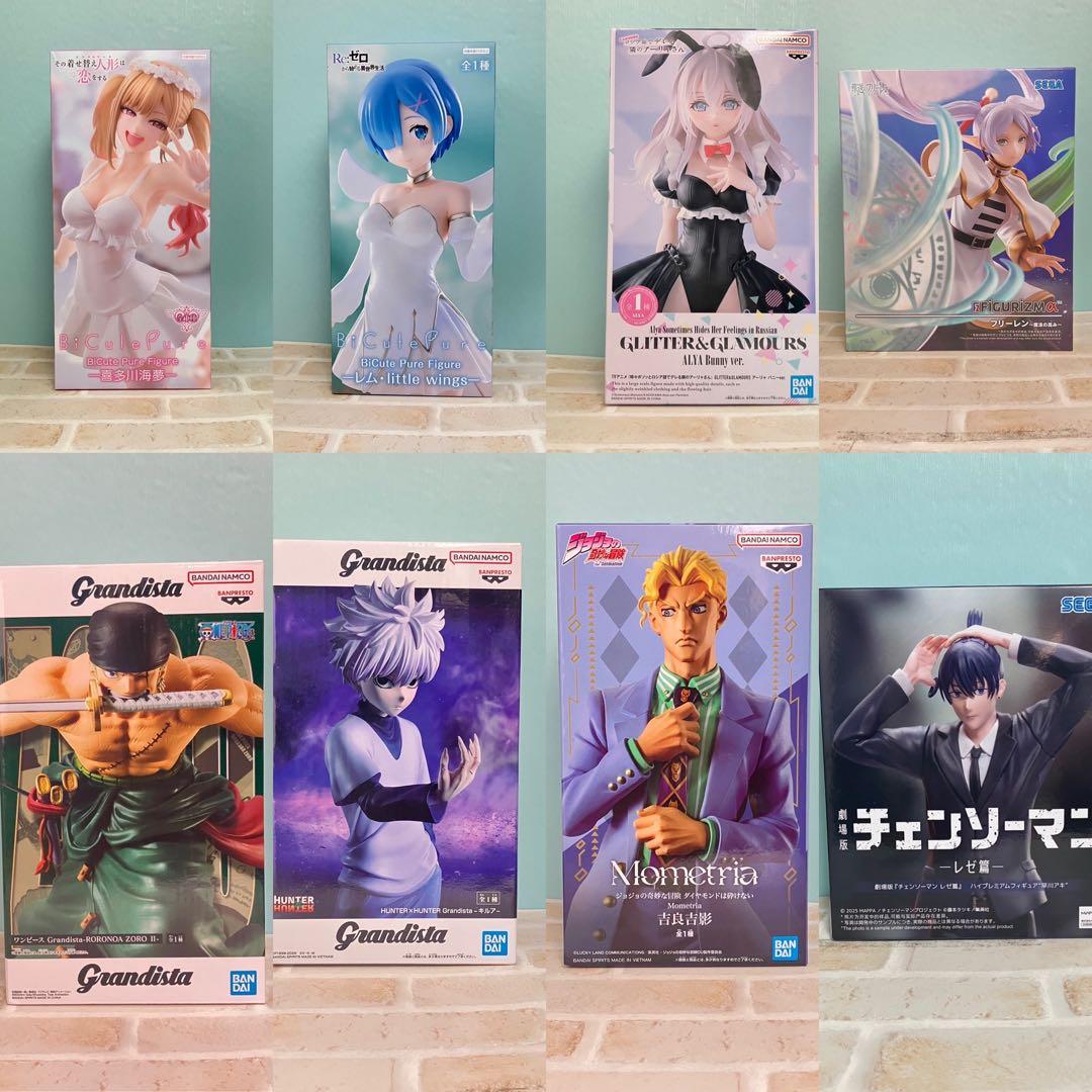 フィギュア　まとめ売りGrandista など7点　未開封品です。