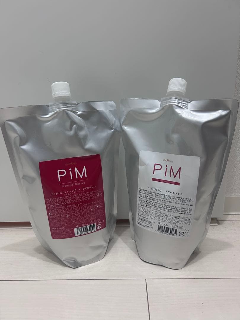 PiM シャンプー、トリートメント 1000ml