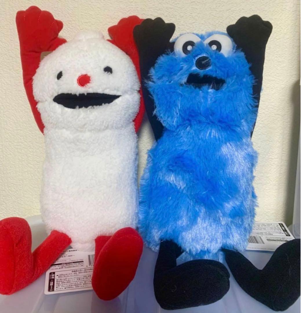 パペットスンスン BIGぬいぐるみ〜WA!〜 スンスン ノンノン 2種セット