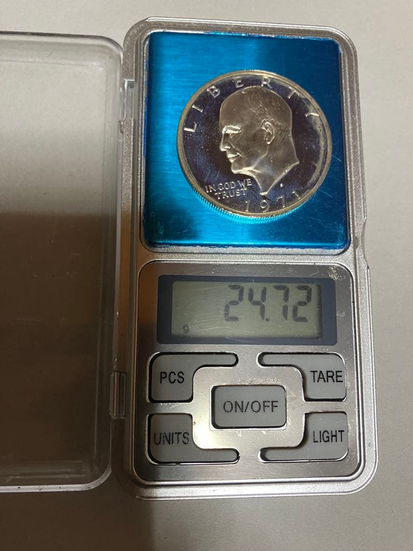 アメリカ アイゼンハワー 1ドル 古銭 200周年 銀貨 slv400