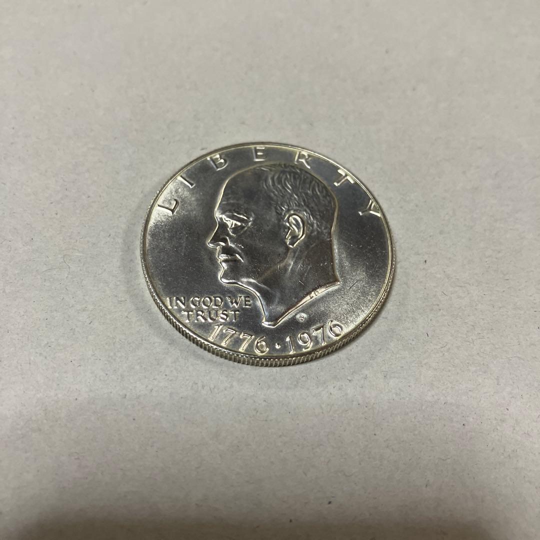 アメリカ アイゼンハワー 1ドル 古銭 200周年 銀貨 slv400