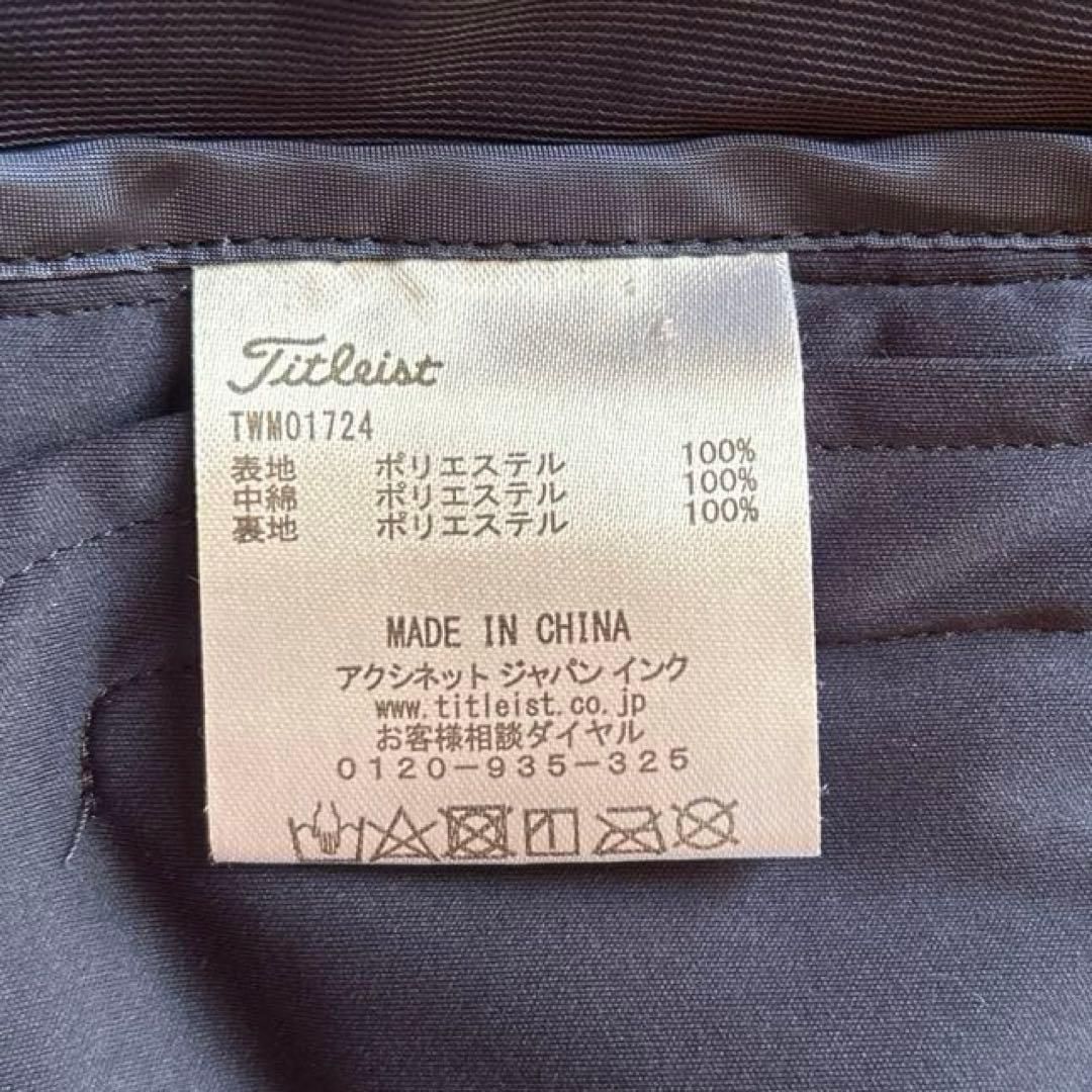 人気】タイトリスト メンズ ストレッチフルジップ中綿ジャケット LL