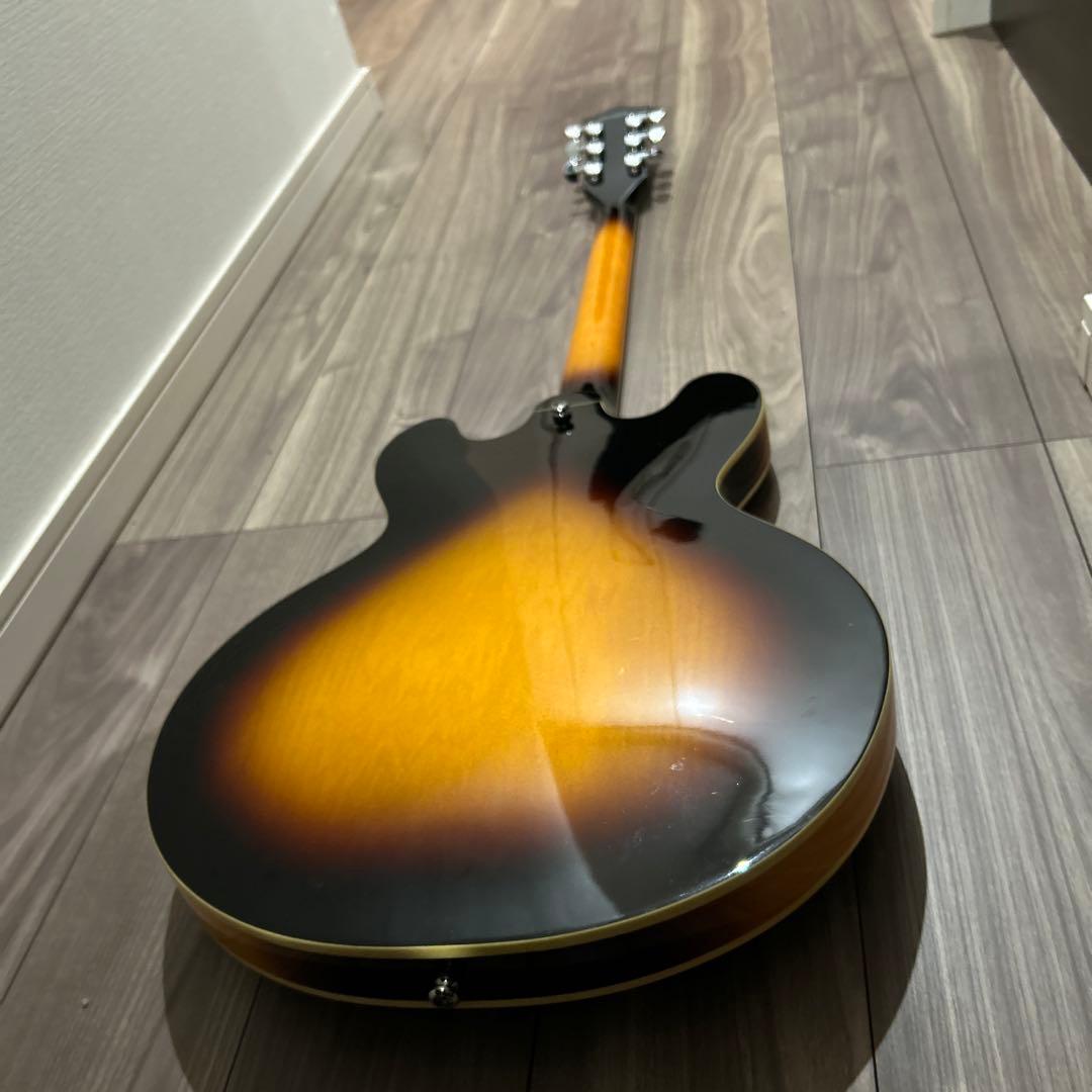 Burny セミアコギター SRSA-65 ES-335タイプ 価格交渉応じます - メルカリ