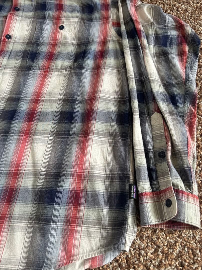 希少】Patagonia オンブレチェック柄シャツ XLサイズ - 2026 年单板