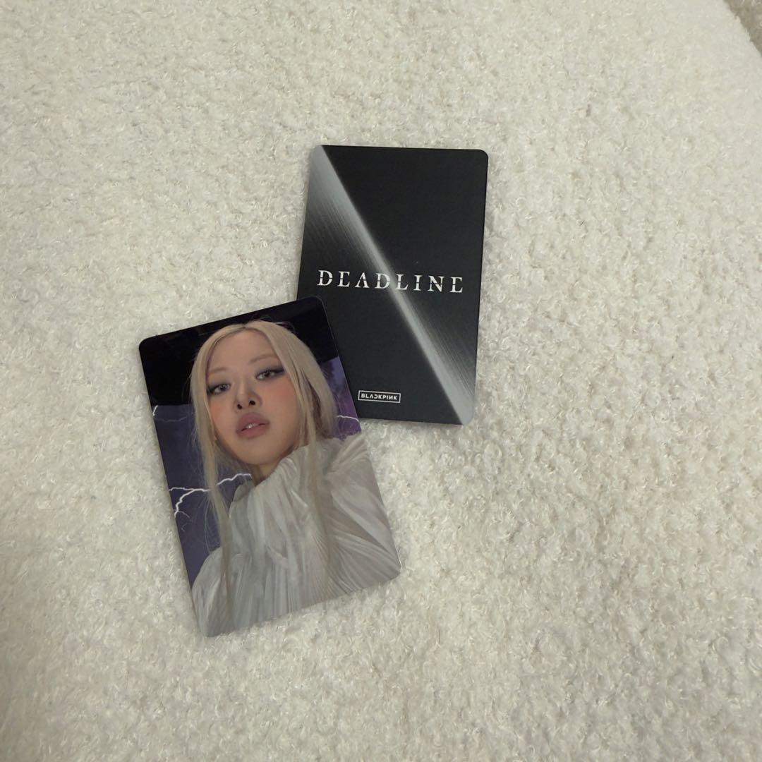 ブラックピンク ロゼ トレカ DEADLINE - メルカリ
