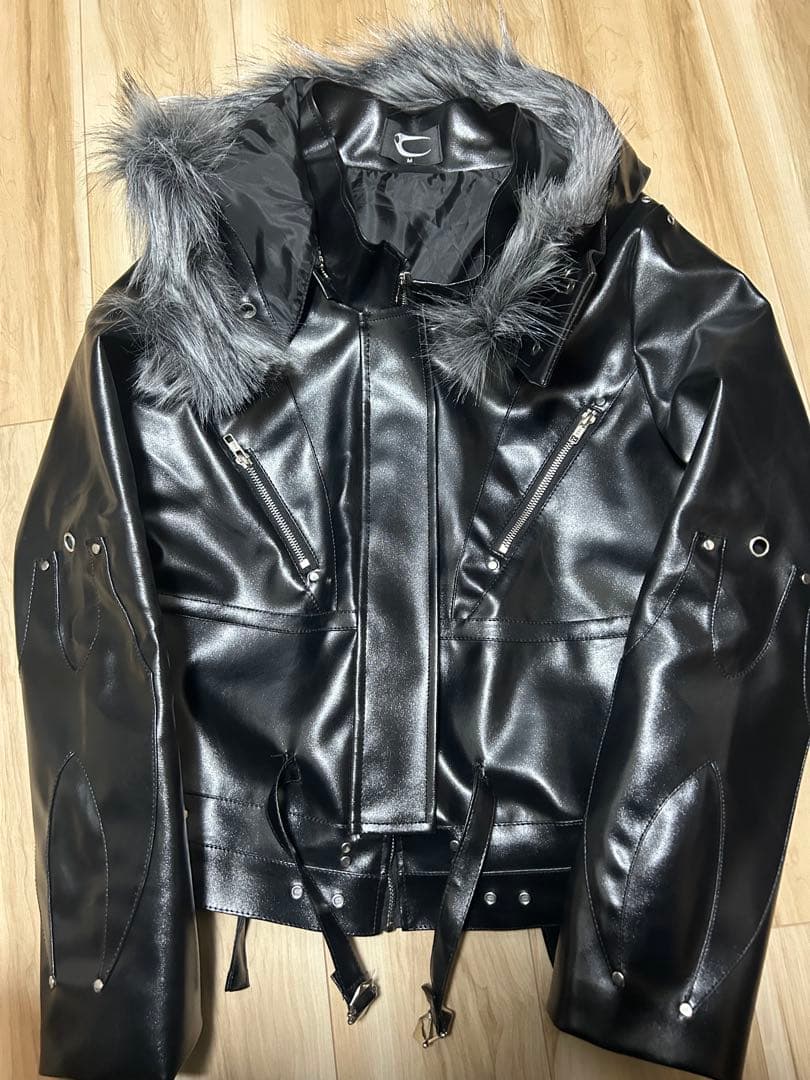 cozy worldwide レザージャケット　M