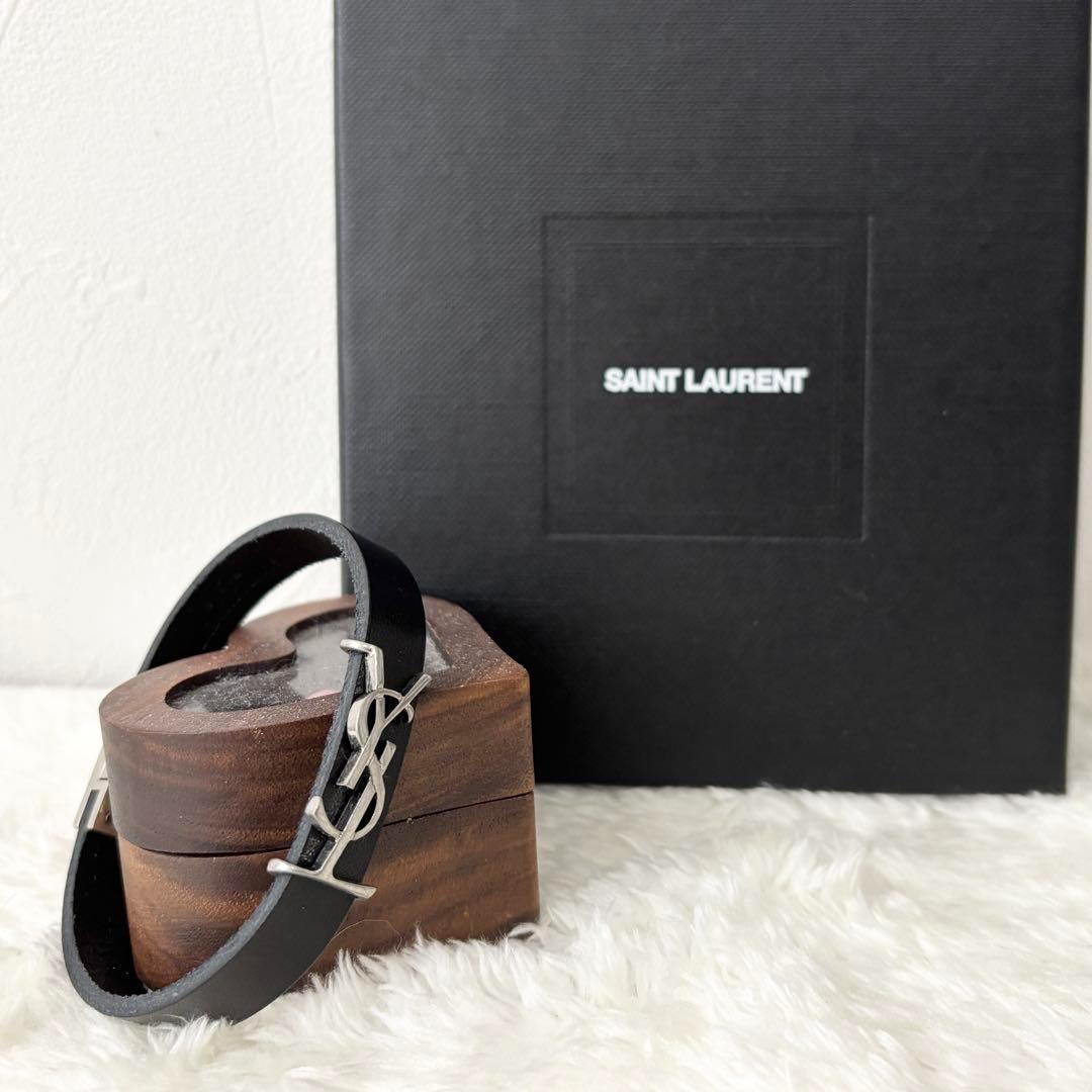 【新品未使用】Saint Laurent サンローラン ブレスレット Mサイズ