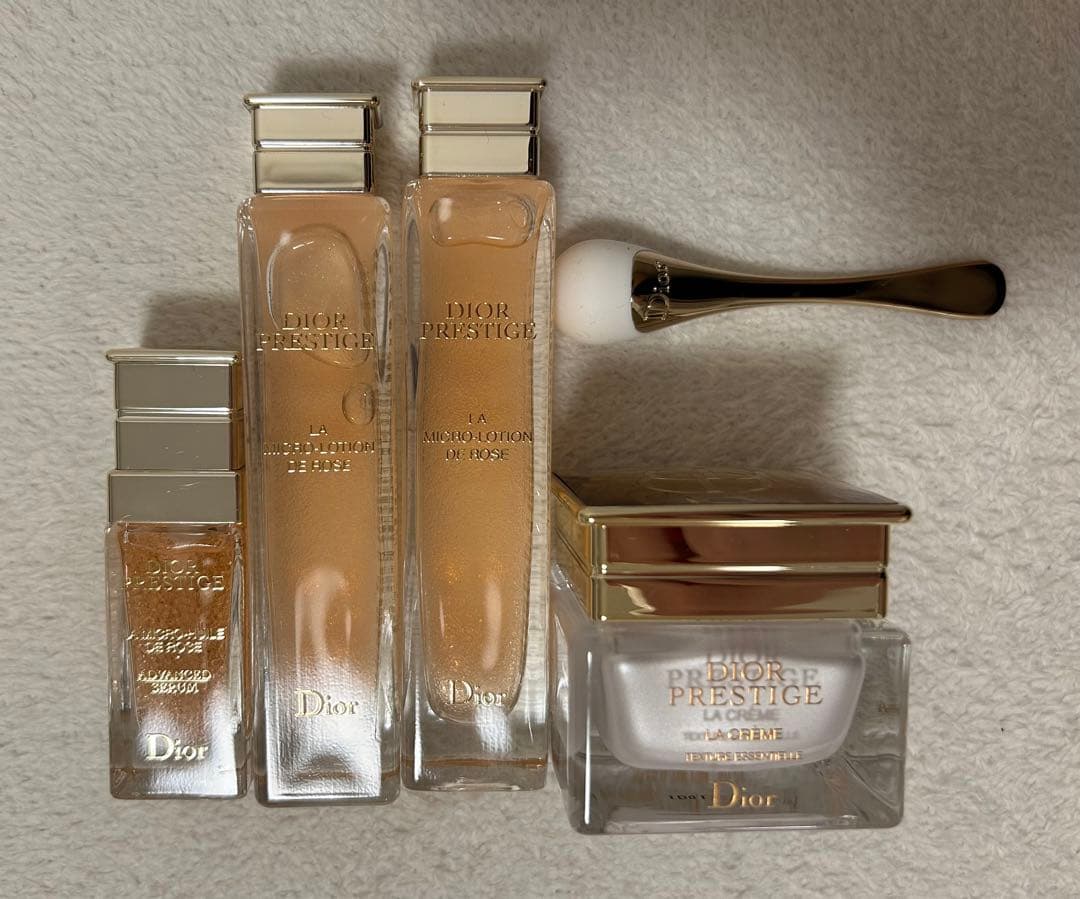 dior プレステージ　スキンケア　化粧水　美容液　クリーム