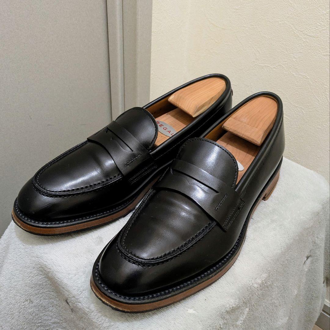 REGAL F04F 革底ドレスローファー ブラック