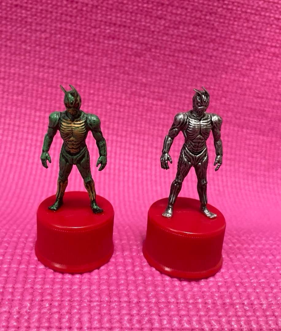 お宝❗️仮面ライダー ペットボトルキャップ17体セット - メルカリ