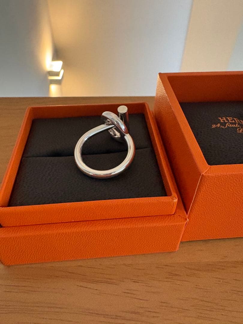 HERMES シルバーリング エシャペ MM#56 - メルカリ