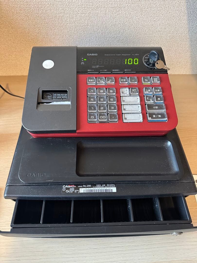 カシオ CASIO 電子レジスター NL-200