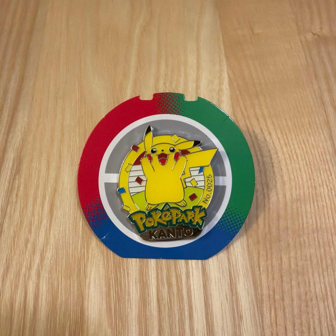【新品】ポケパーク カントー 限定 151 ピンバッジ ピンズ ピカチュウ
