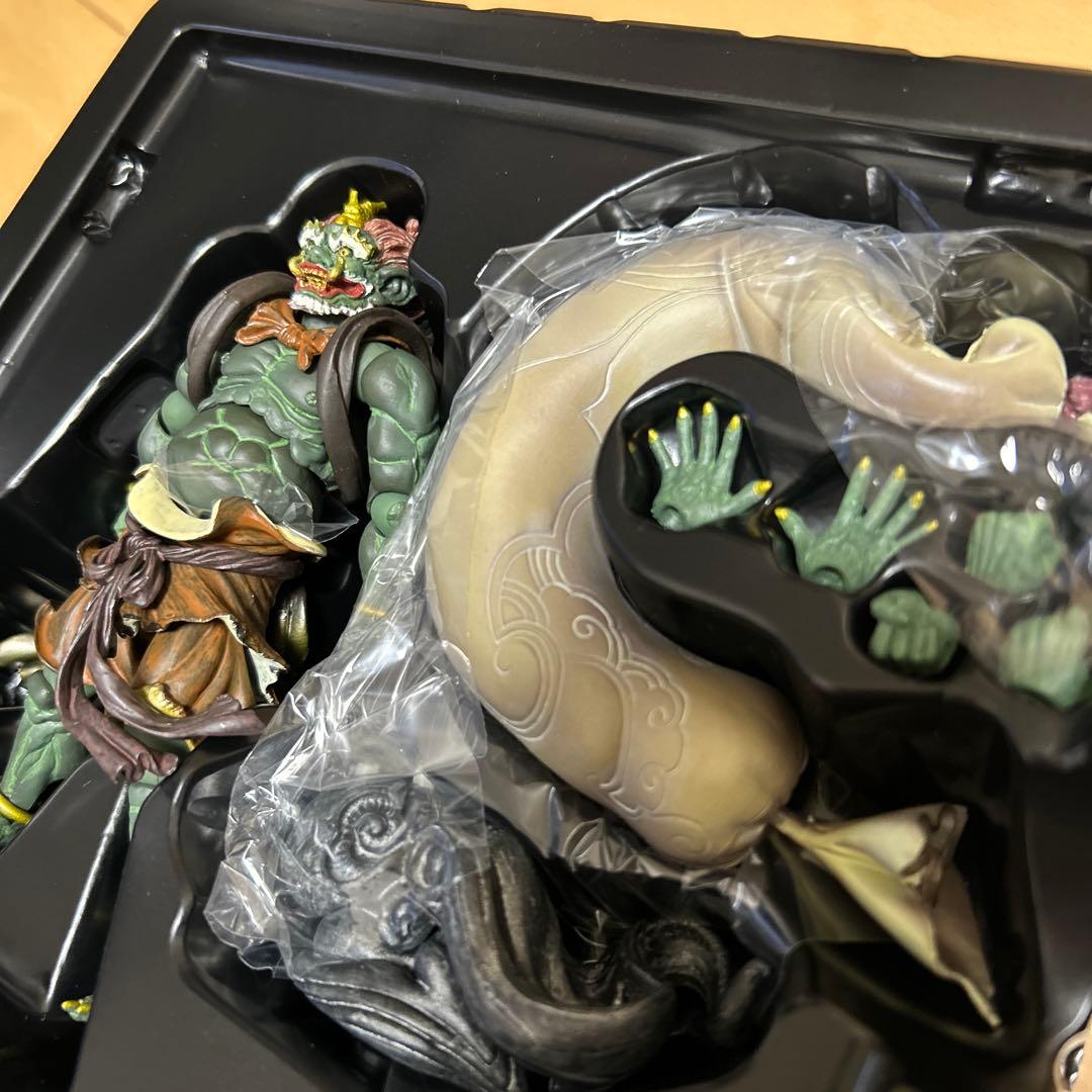 即購入ok!!】海洋堂 リボルテックタケヤ 風神 雷神 フィギュア セット