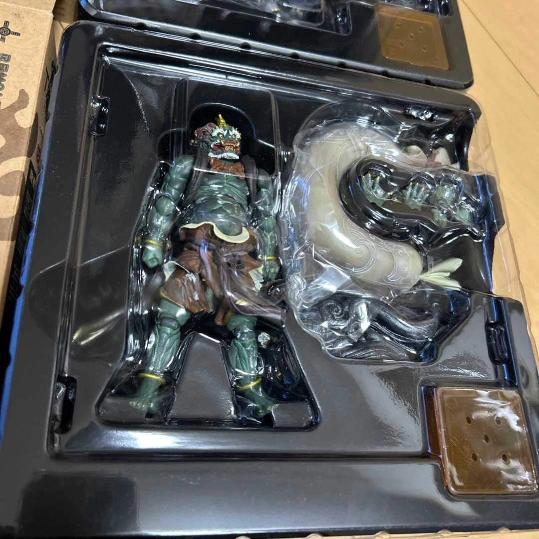 即購入ok!!】海洋堂 リボルテックタケヤ 風神 雷神 フィギュア セット