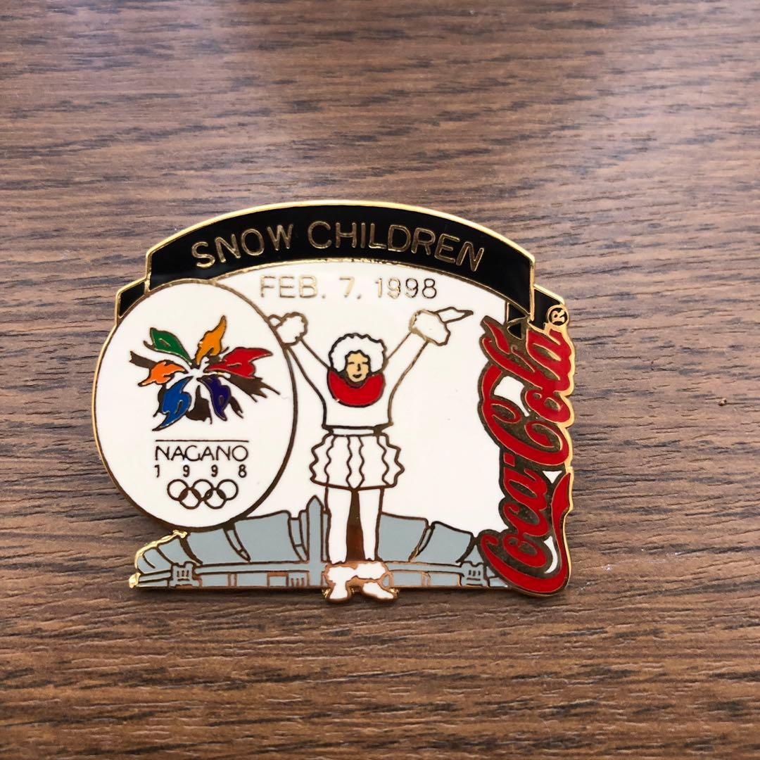 長野オリンピック コカコーラ 稀少ピンバッジ5点セット - メルカリ
