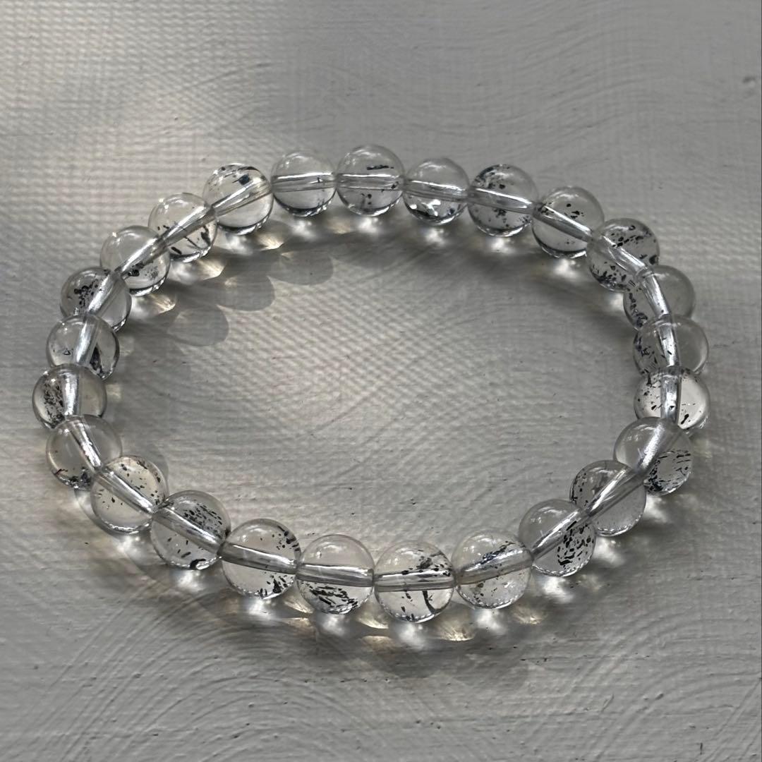 ✨高品質✨スティブナイトインクォーツ ブレスレット 約8mm