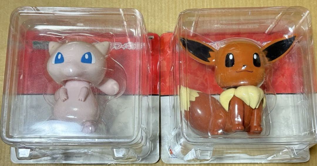 当時物 ポケモン くびふりポケモンフィギュア 2種セット ミュウ　イーブイ