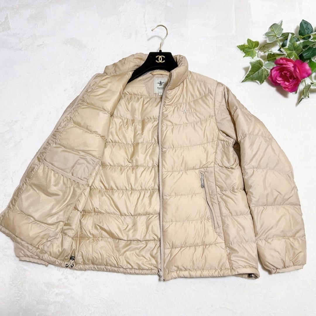 ほぼ未使用✨️ フォックスファイヤー　ダウンジャケット　ベージュ