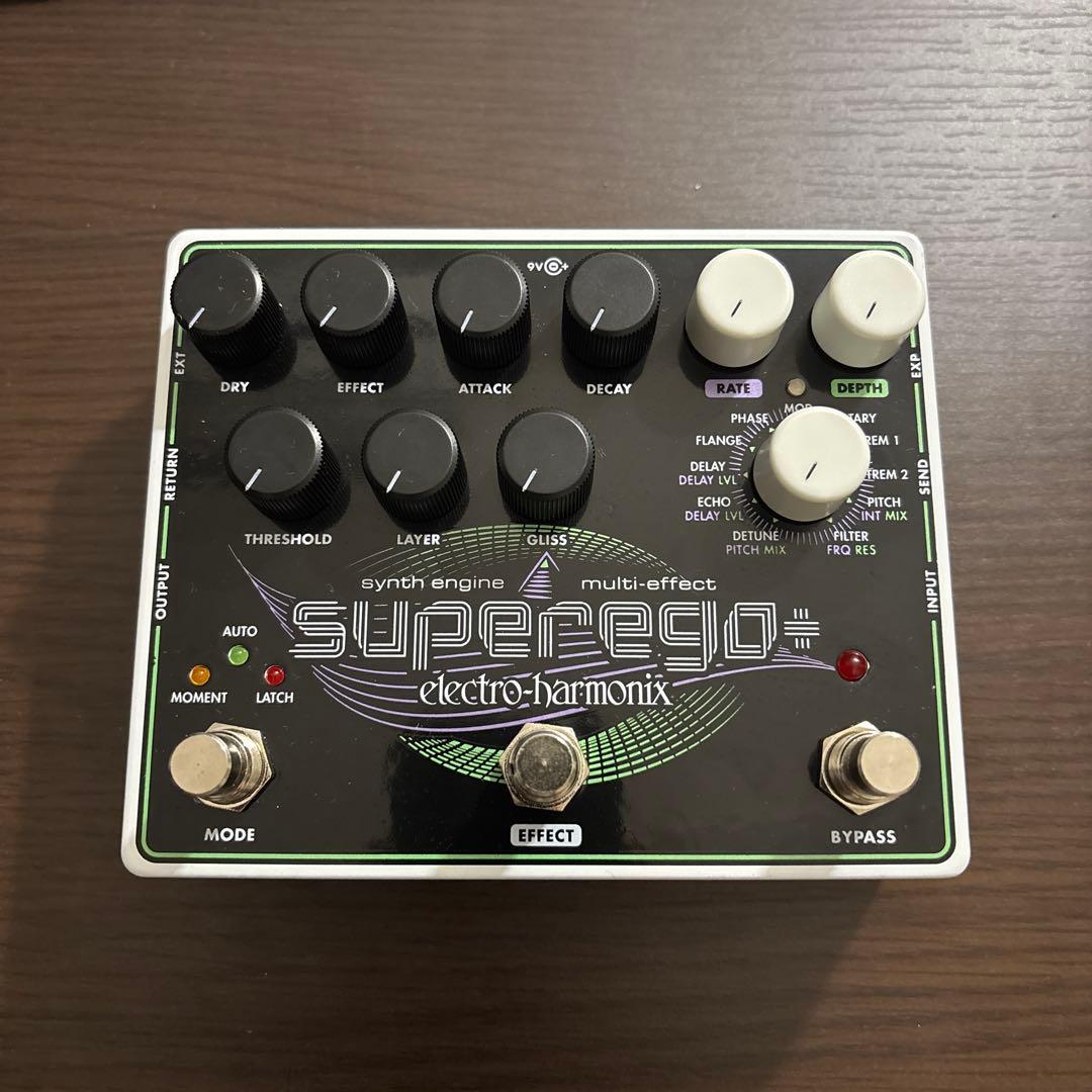 ELECTRO-HARMONIX Super Ego+ ギターエフェクター Electro Harmonix SUPEREGO スーパーイーゴー エレハモ ｜イケベ楽器店