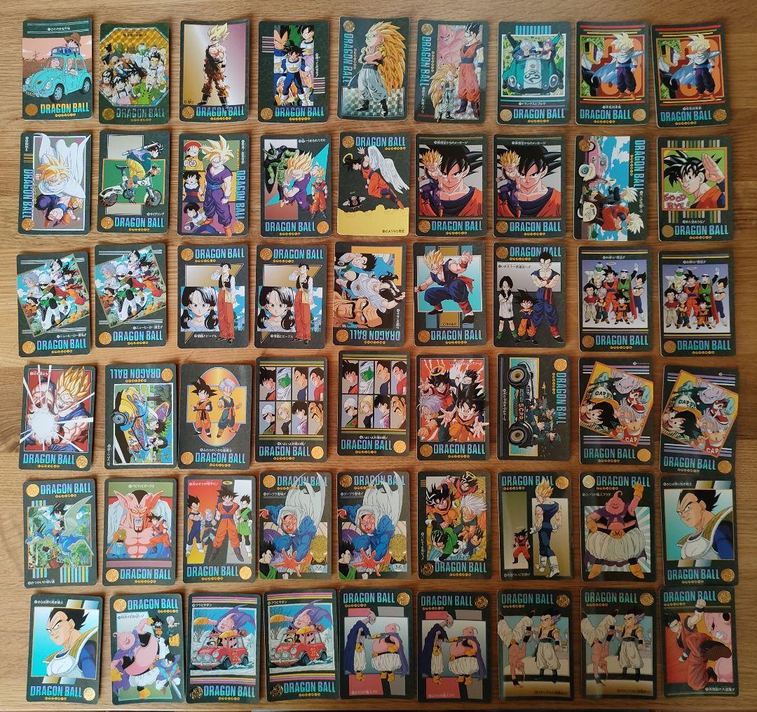 ドラゴンボール カードダス　ビジュアル アドベンチャー　54枚まとめ売り