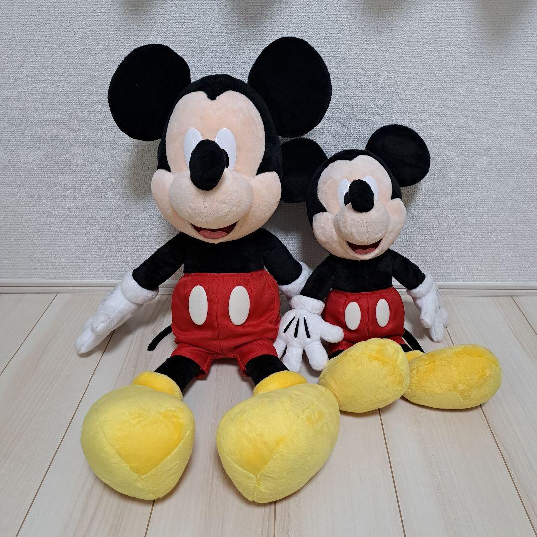 L*a様 ディズニーリゾート ミッキーぬいぐるみ 特大、大 2個セット