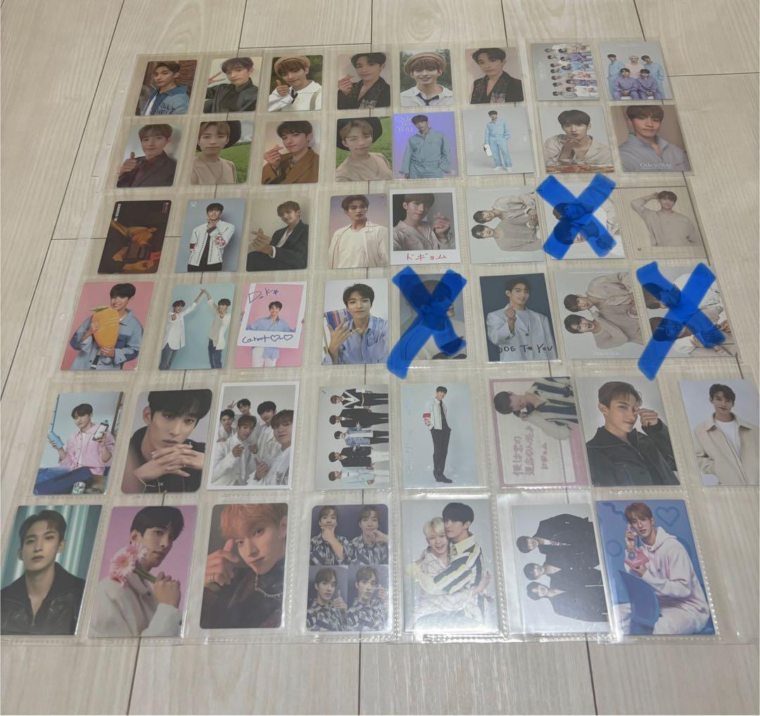 seventeen トレカ ポストカードなど　 まとめ売り バラ売り可