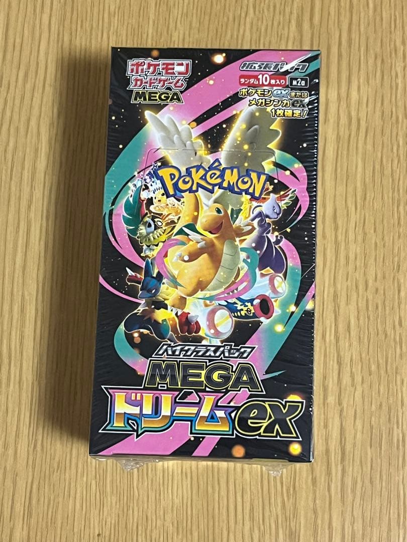 ポケモンカードゲーム MEGA ドリームex 1boxシュリンク付き