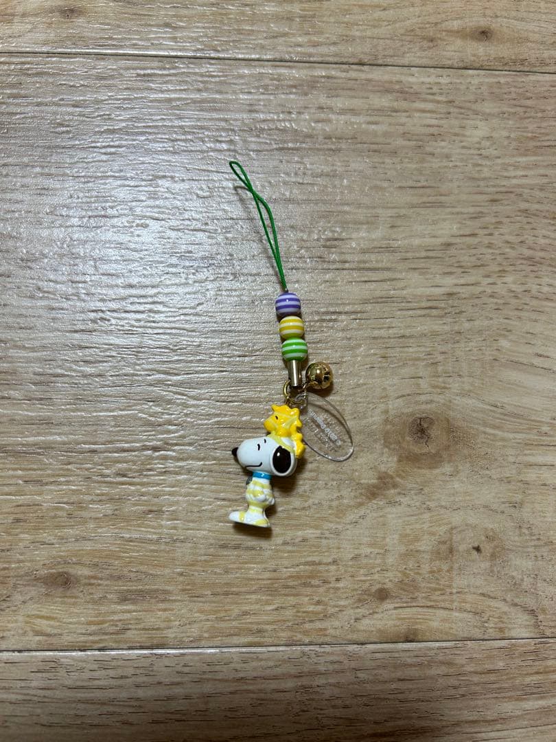 レア　ユニバUSJ ハロウィンスヌーピーウッドストックストラップ