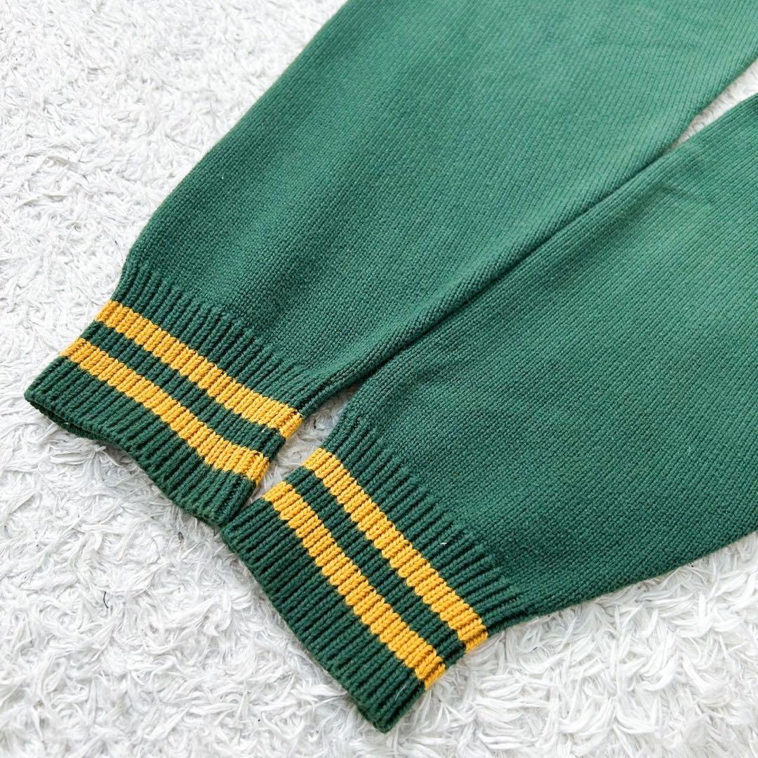 極美品 ヒステリックグラマー ヒスガール ニット セーター グリーン