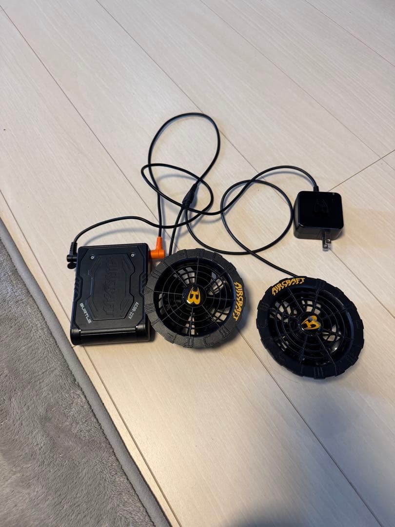 バートル空調服ファンバッテリー22ボルト