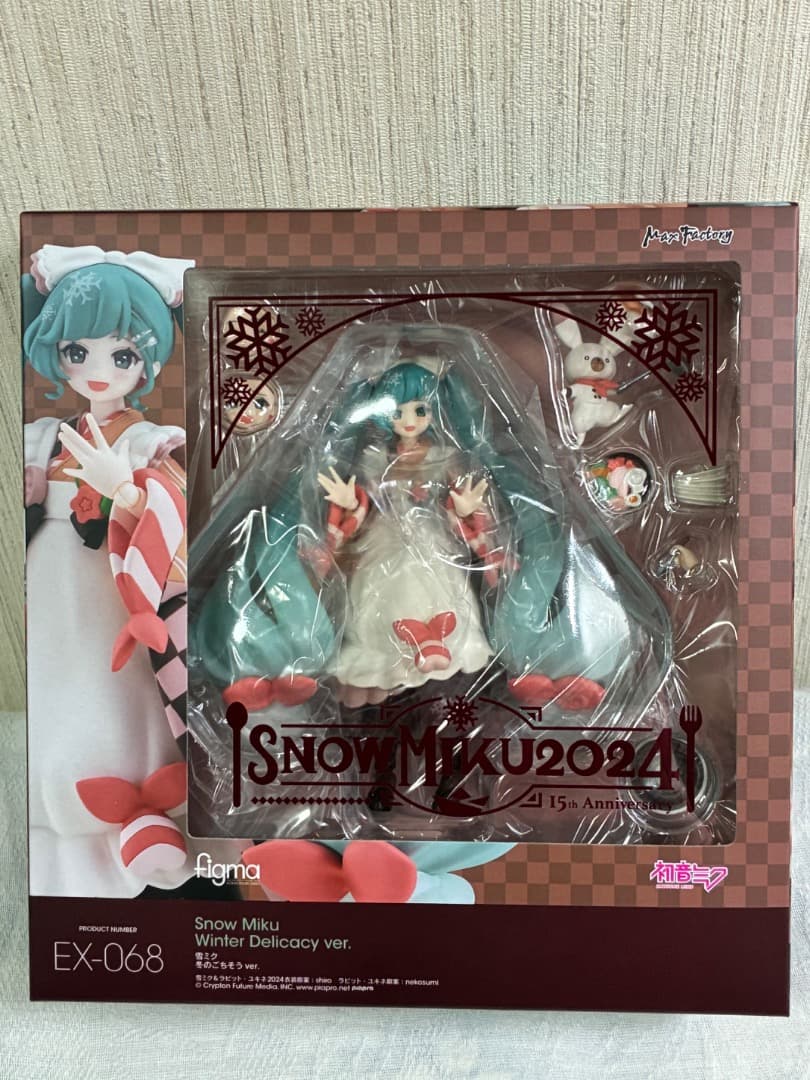 [新品未開封] figma 初音ミク(雪ミク) 冬のごちそうver.