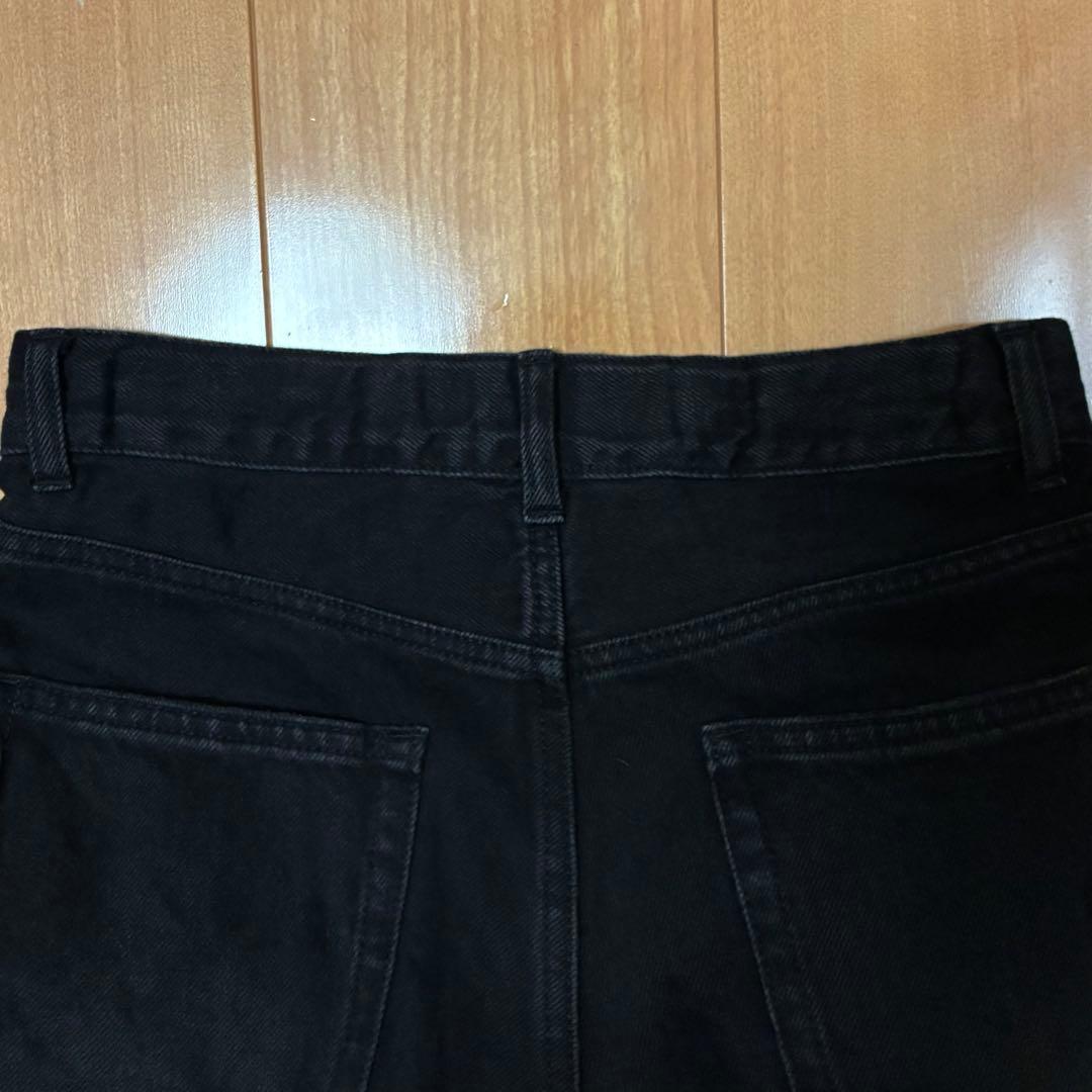 中古】crewre アジャスタブルIラインデニムパンツ SIZE:1 黒 - メルカリ