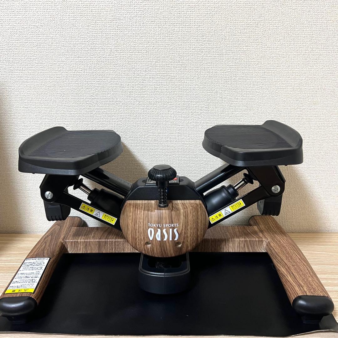 美品】OASIS ツイストエアロステッパーPremium木 目調 - メルカリ