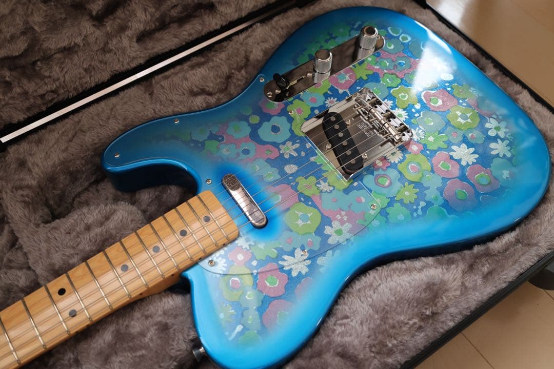 ギター Fender MIJ Limited Telecaster BlueFlower