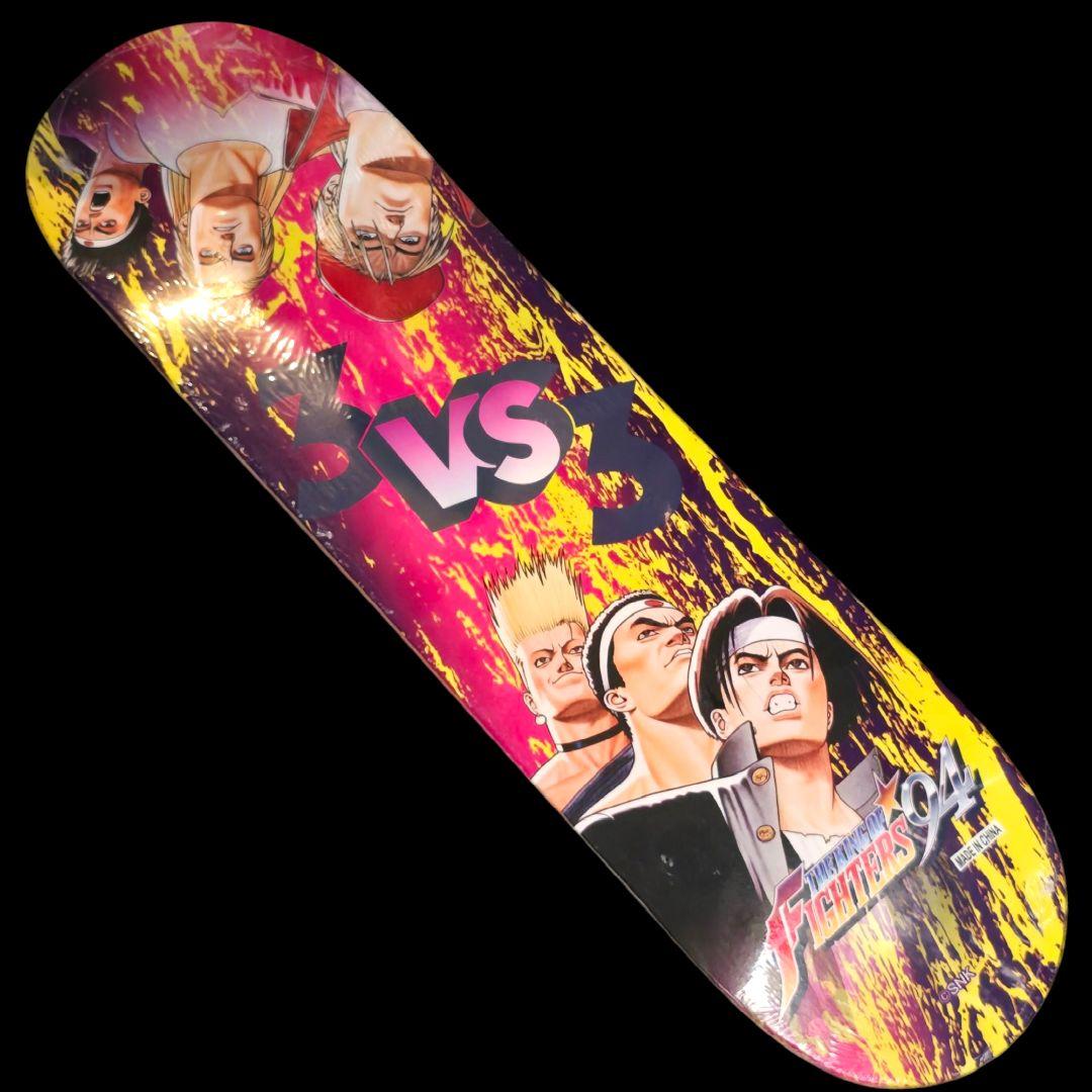 スケボーデッキ SNK KOF 94' スケボー板 キングオブファイターズ THE KING OF FIGHTERS 30TH ANNIVERSARY SKATEBOARD DECK (PRE ORDER