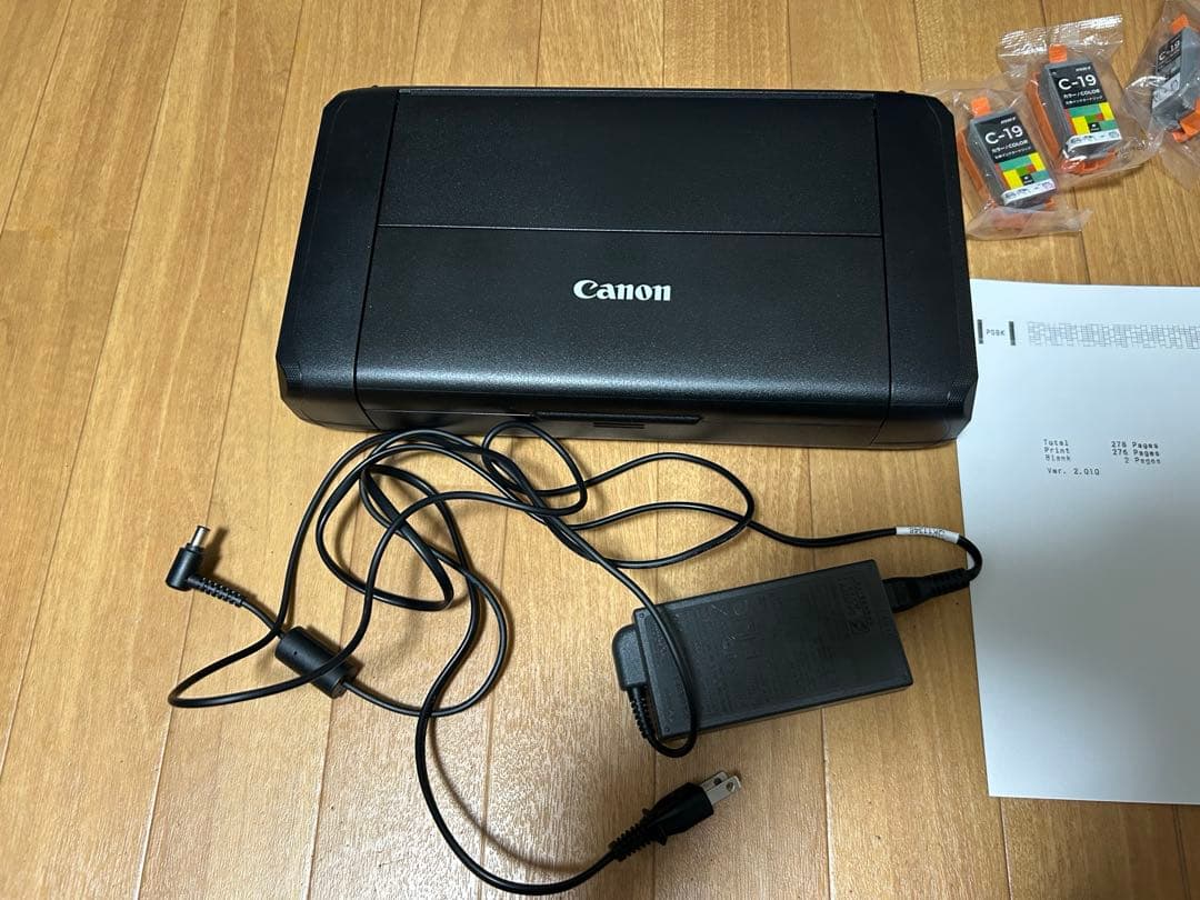 Canon モバイルプリンター TR153 インクBCI-19 付