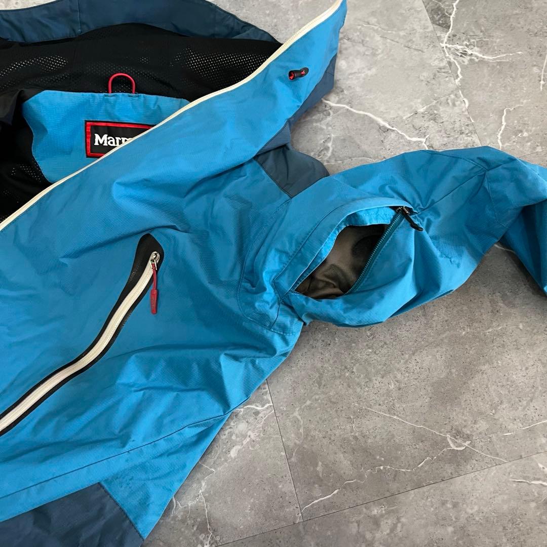 00s Marmot Tech Shell Jacket 青 y2k 撥水 - メルカリ