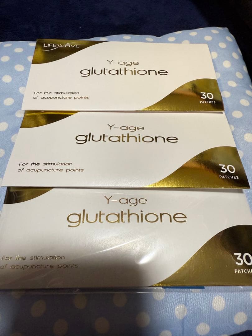 新品未開封 LIFEWAVE ライフウェーブ グルタチオン×3