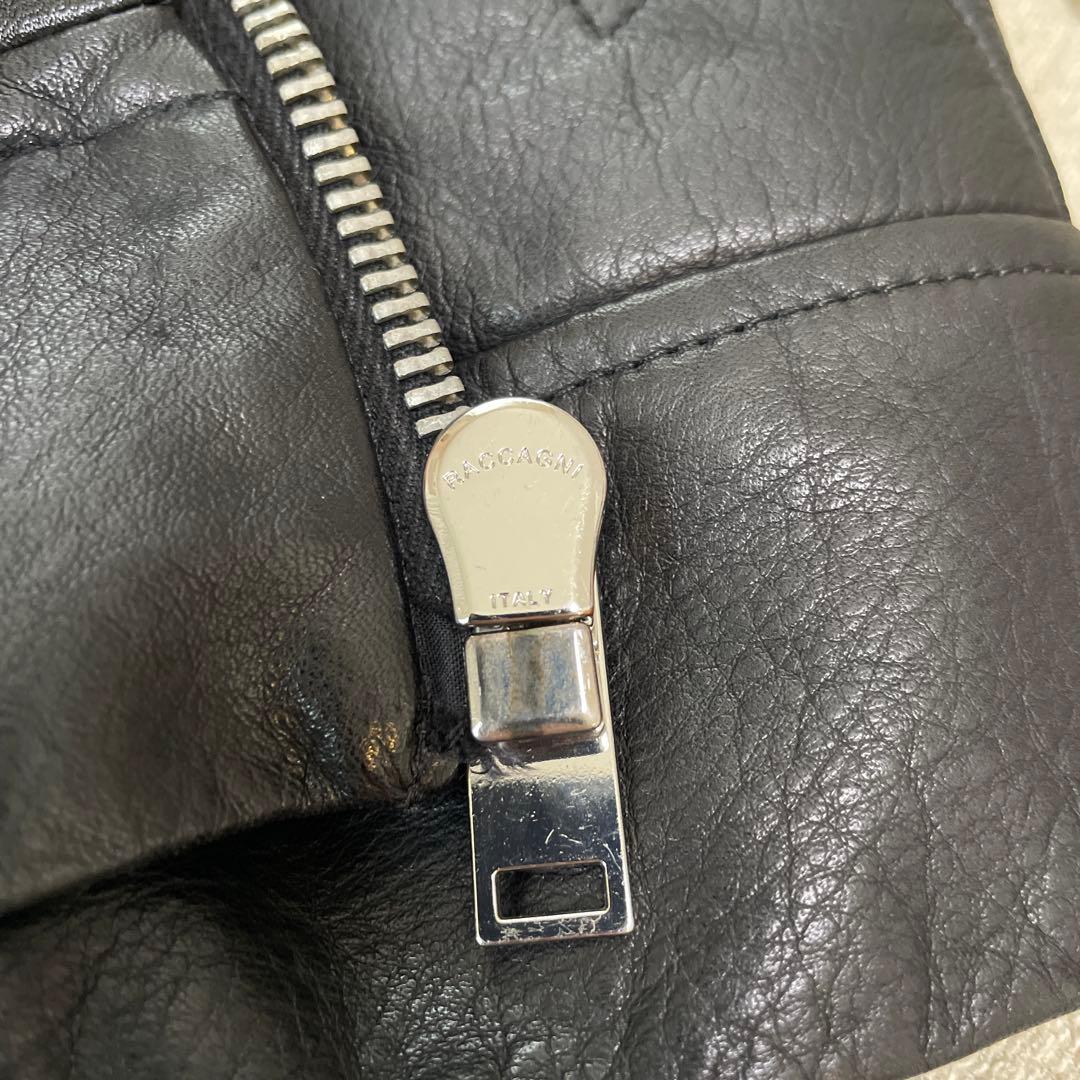 ゴックス様専用】Rick Owens レザーライダース インターシャ 正規品