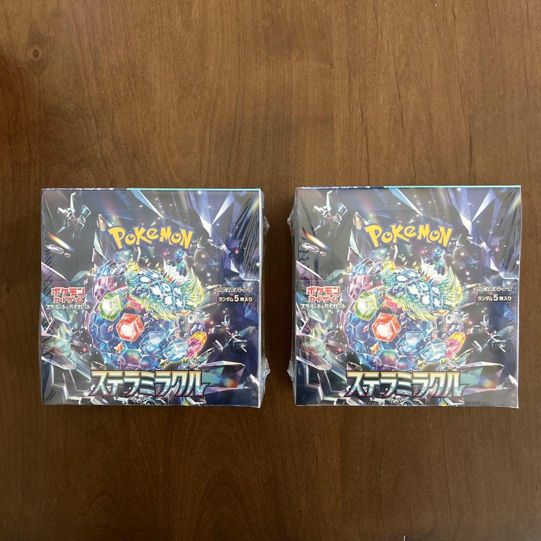 ポケモンカードゲーム　ステラミラクルBOX　シュリンク付き