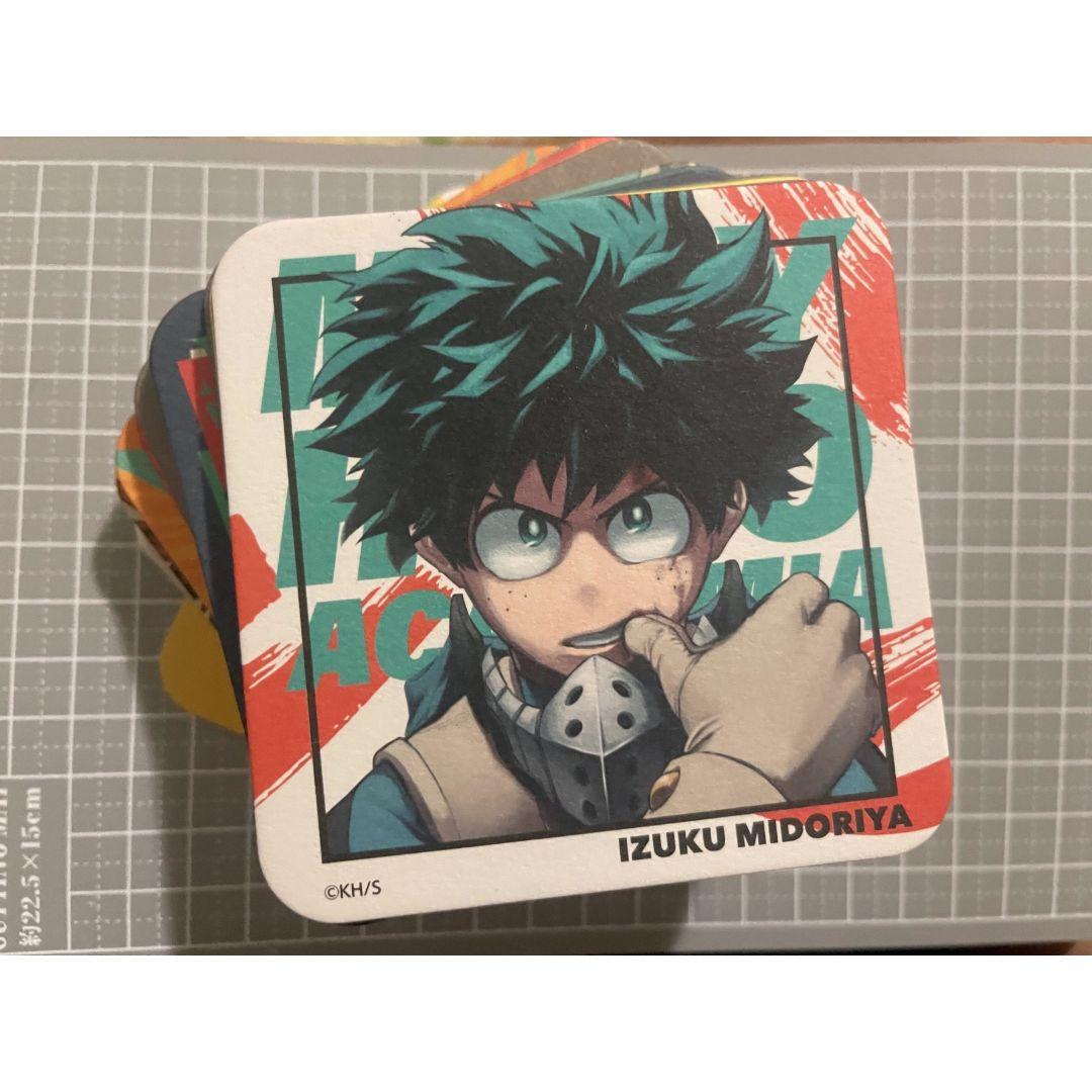 僕のヒーローアカデミア アートコースター RIVALS 緑谷出久 爆豪勝己