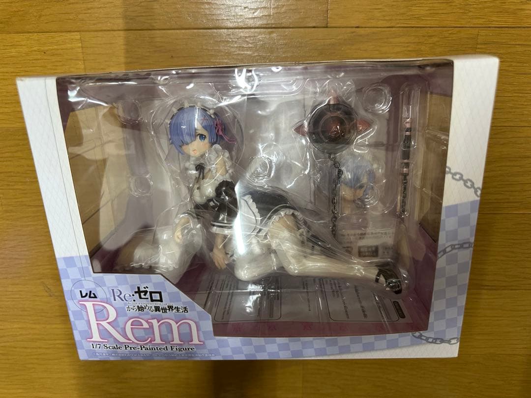 新品未開封 リゼロ レム キャラアニ フィギュア 特典パーツあり