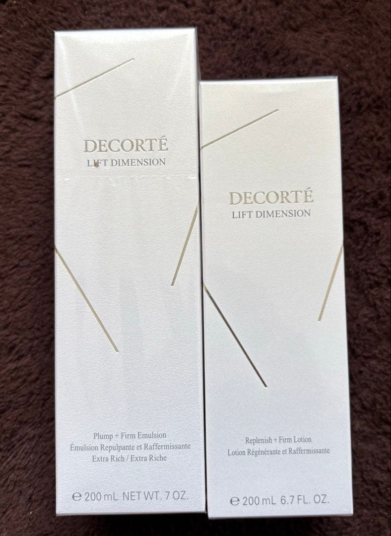 コスメデコルテリフトディメンションプランプファーム ローション&エマルジョンER