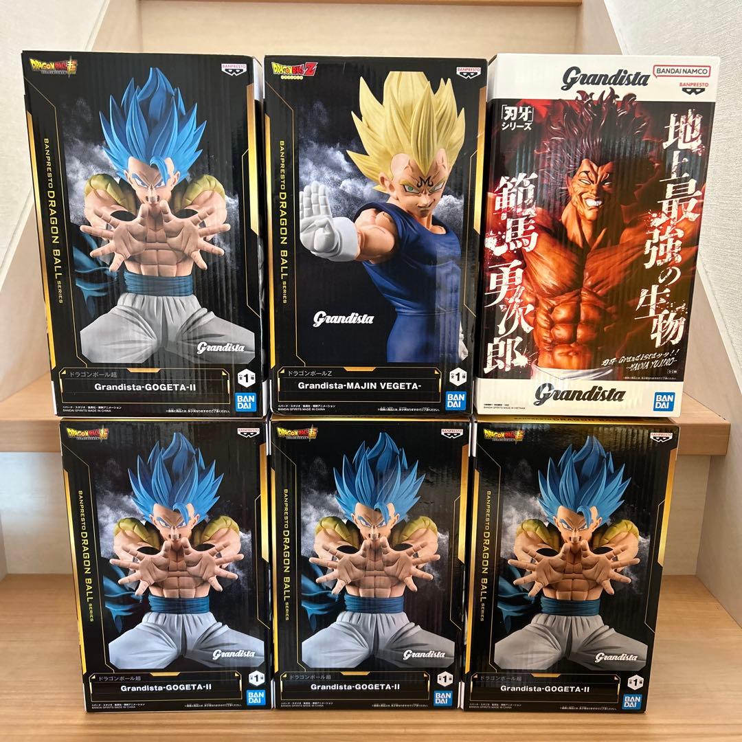 新品未開封】ドラゴンボール・刃牙 Grandista まとめ売り 6体セット