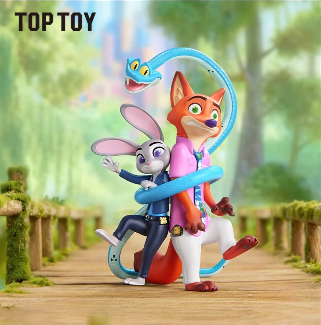 ズートピア トップトイ シークレット ゲイリー ニック ジュディ