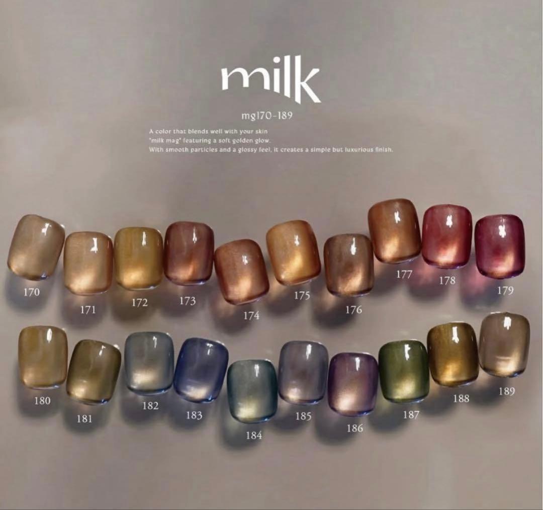 enoi ミルクマグネット　秋　20color台紙付き