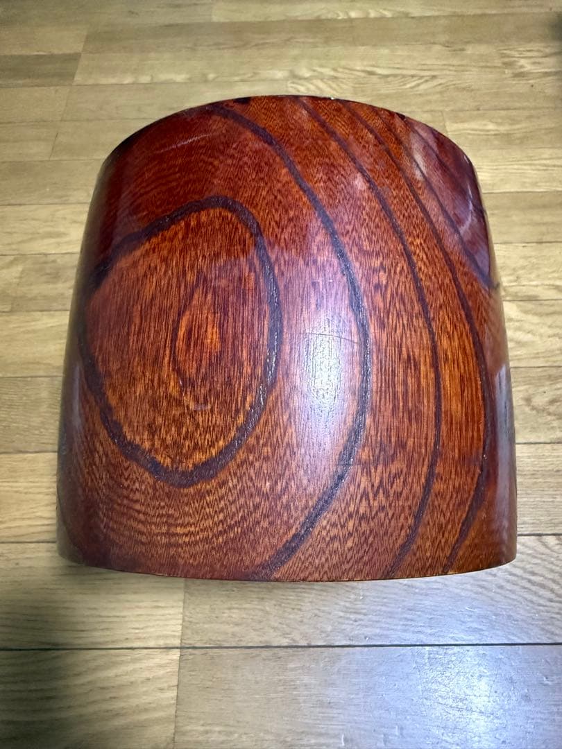和太鼓 胴体 木製 茶色 直径約25cm高さ21cm