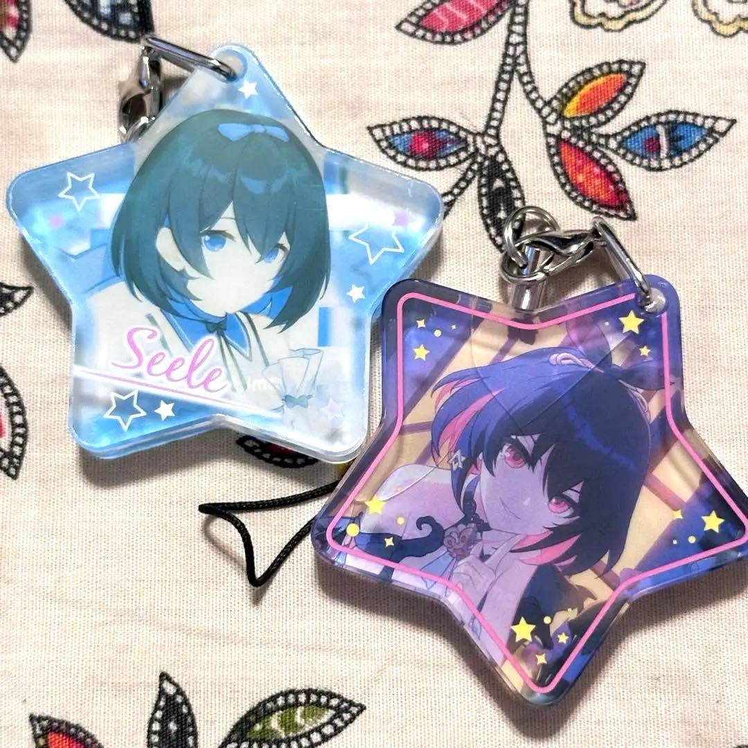 崩壊3rd ゼーレ ジュエルアクリルストラップ セット 難あり | Shop at