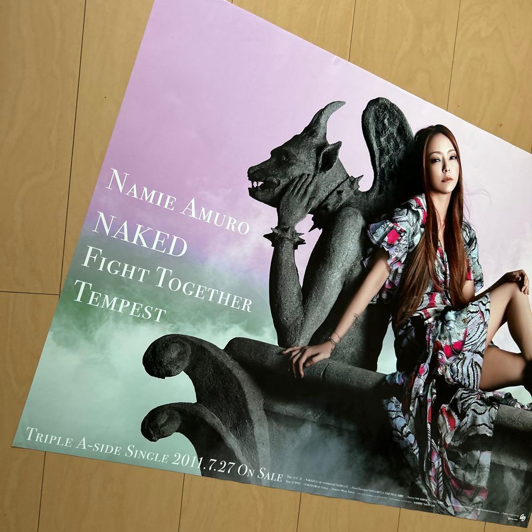 即購入ok!!】安室奈美恵『NAKED』非売品 告知ポスター - メルカリ